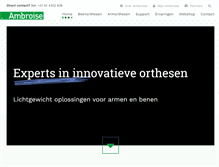 Tablet Screenshot of ambroise.nl